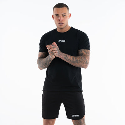 0019. Training Shorts (with anti-friction lining) - Black