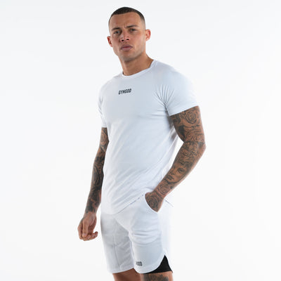 0014. Fitted Training T-Shirt - White