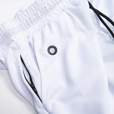 0020. Training Shorts (with anti-friction lining) - White
